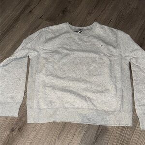 Champion Heather Gray Kids Crewneck Sweatshirt